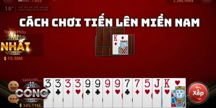Chinh Phục Game Bài Tiến Lên Miền Nam EV88 Đỉnh Cao Ngay Hôm Nay